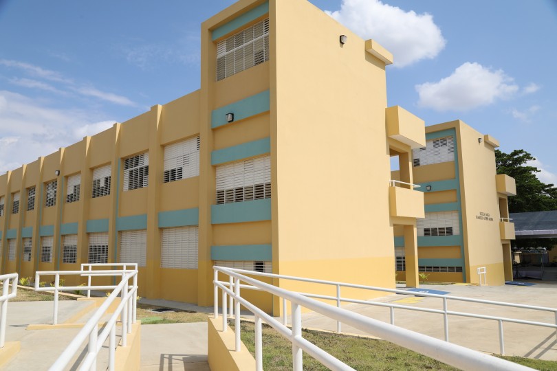 DM entrega tres escuelas en Dajabón y un liceo a Santiago Rodríguez. 1,330 estudiantes beneficiados