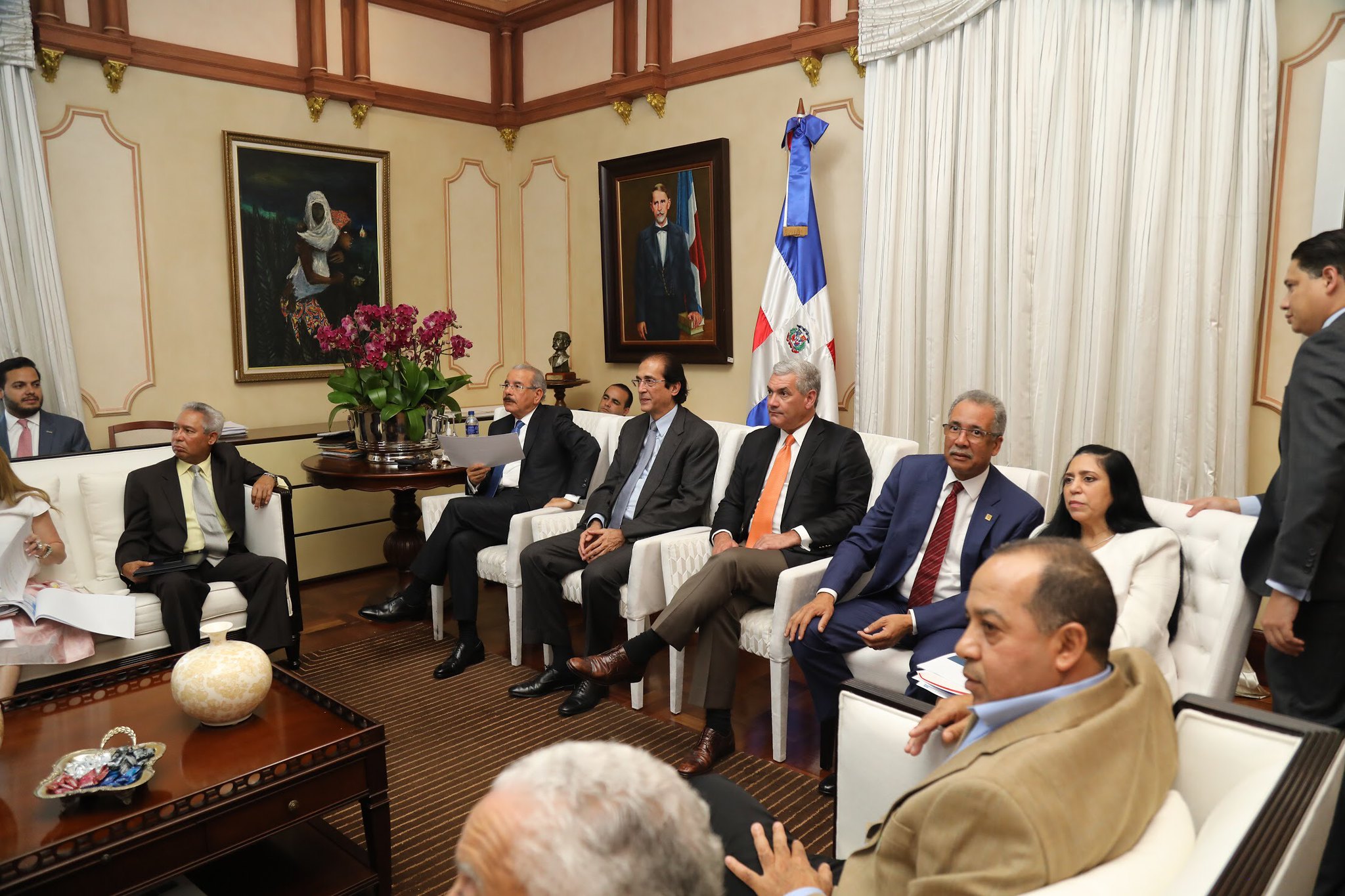 Danilo Medina reunión Ciudad Juan Bosch