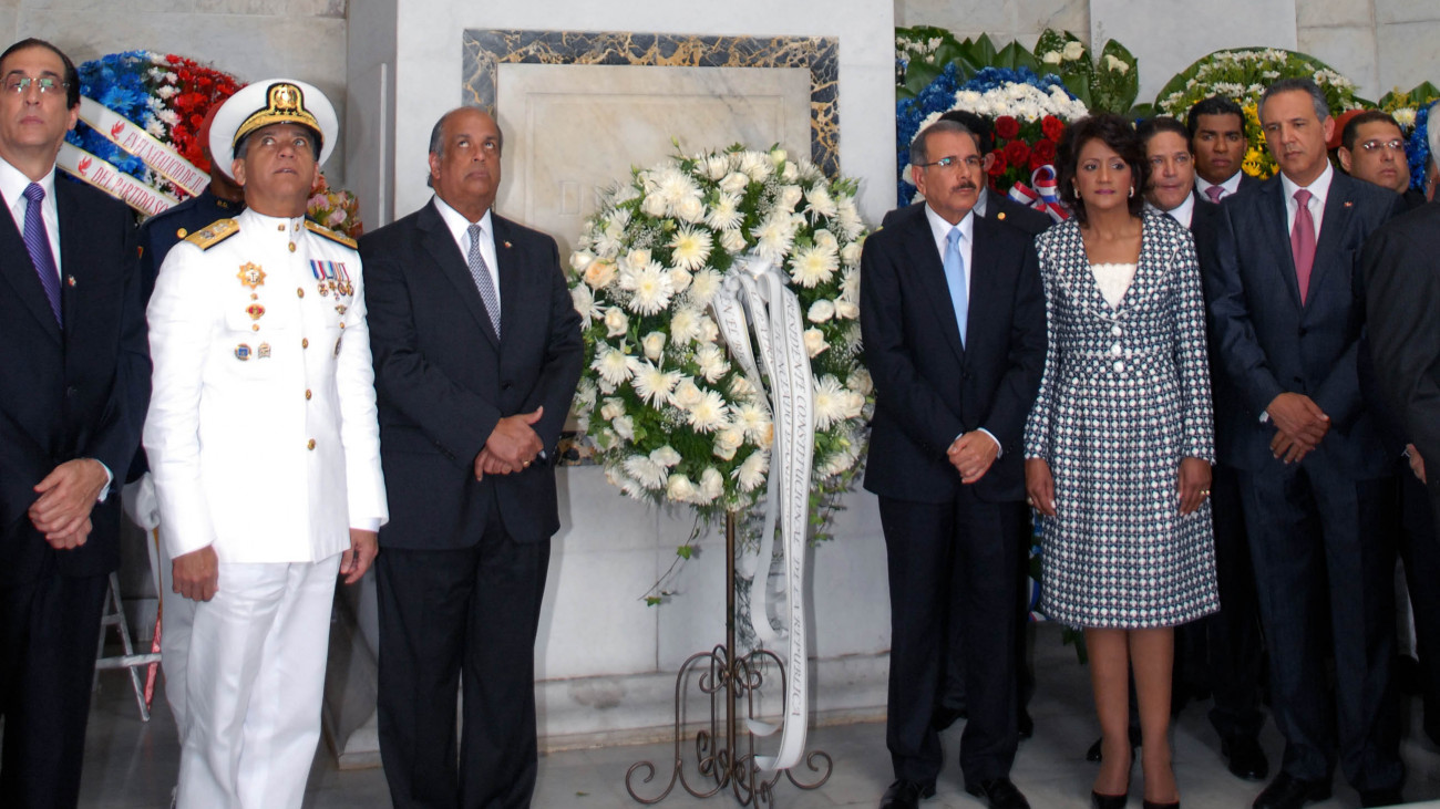 Danilo Medina y Cándida 