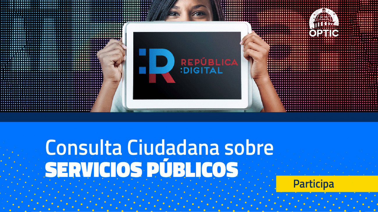 Banner Consulta Ciudadana de la OPTIC