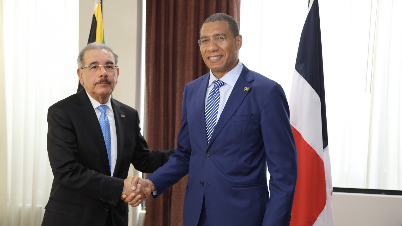 Danilo Medina y Andrew Holness inician nueva etapa de cooperación ganar-ganar