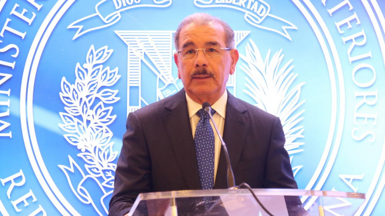 Danilo Medina en Davos