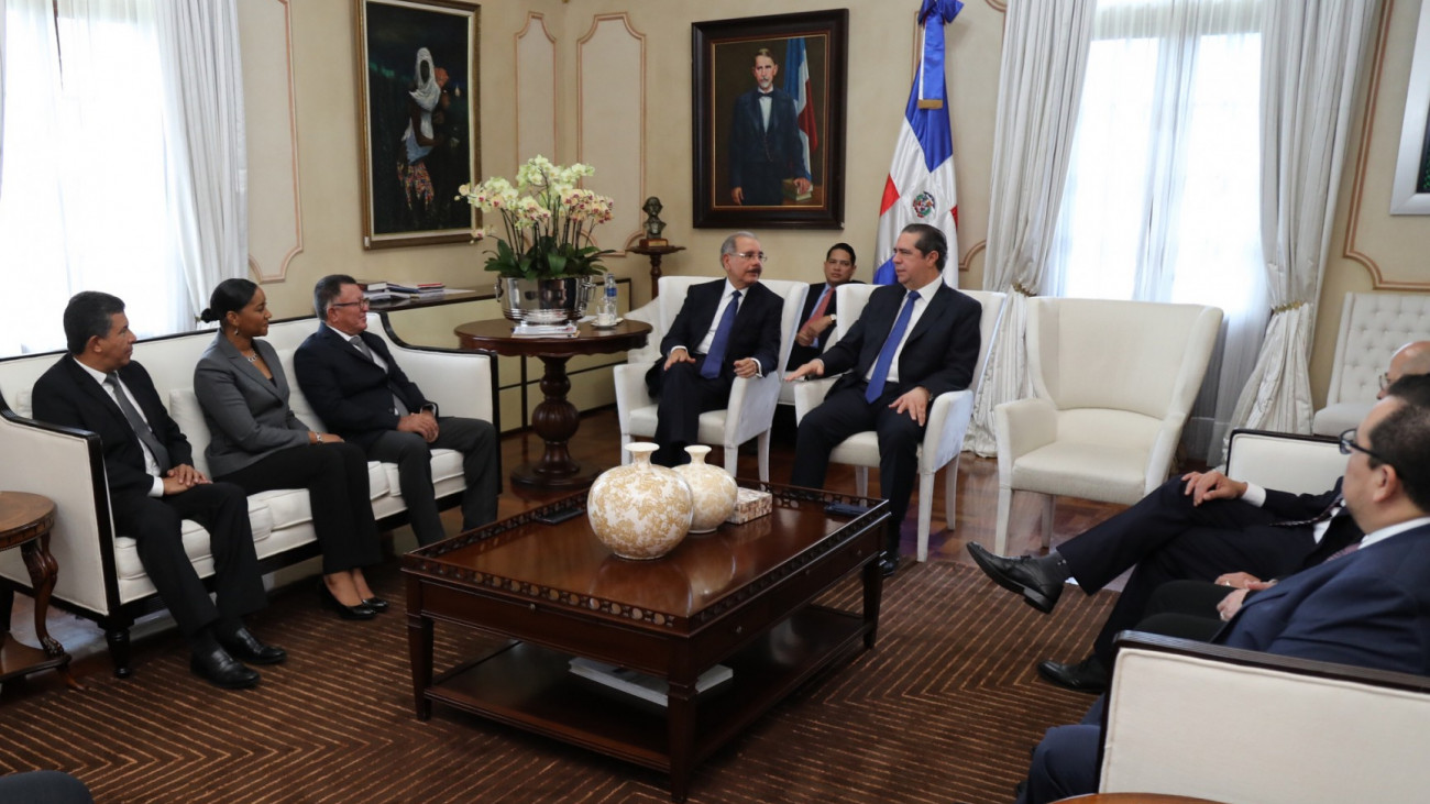 Presidente Danilo Medina recibe a los ministros de Turismo de la Región SICA