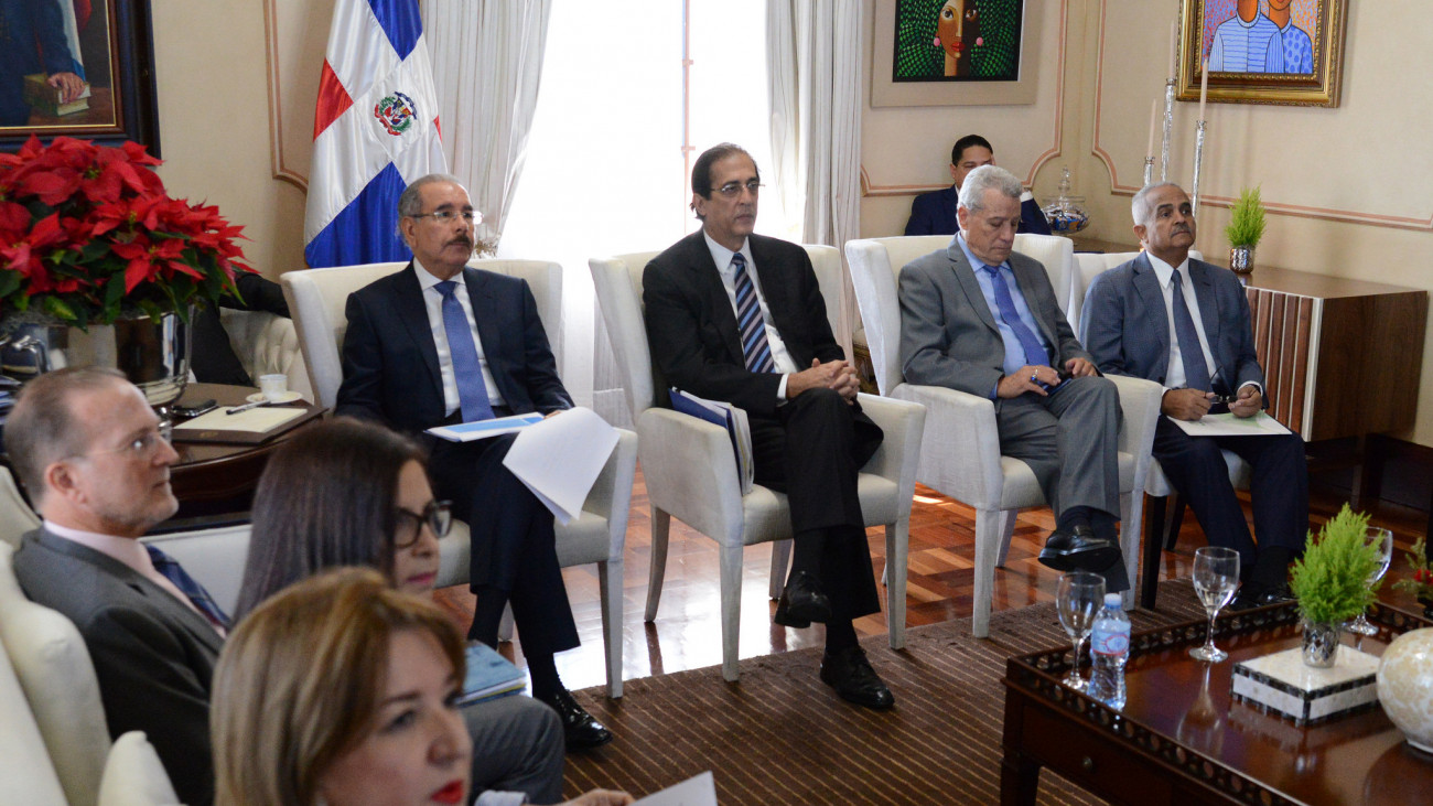reunión sector mipymes con el presidente Danilo Medina de República Dominicana
