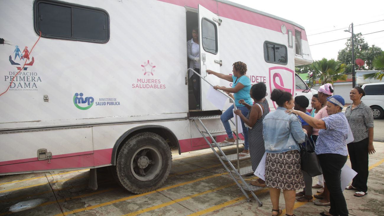 En 2019, mujeres de varios puntos del país fueron beneficiadas con más de 15 mil mamografías a través Despacho Primera Dama