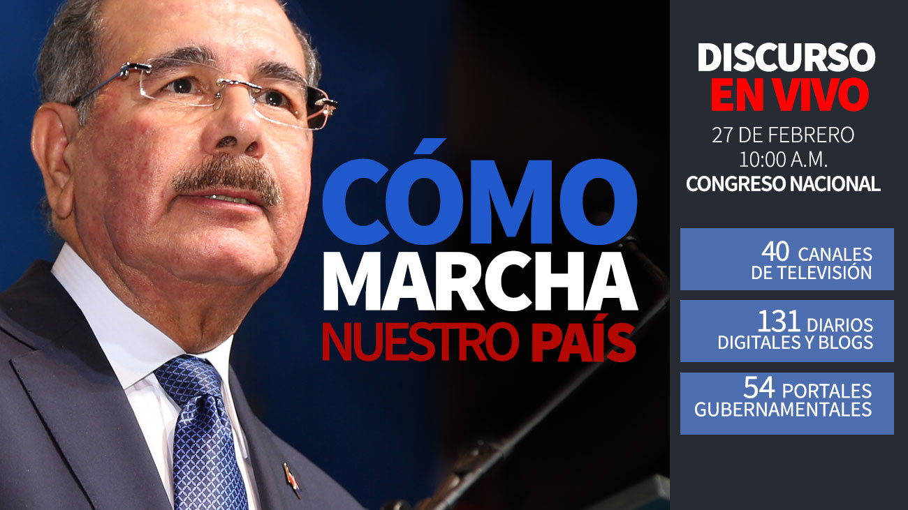 Presidente Danilo Medina.