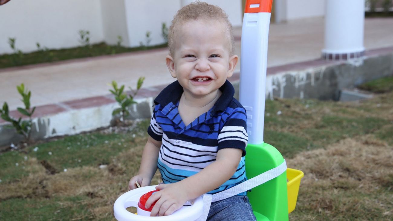 Niño de estancia infantil