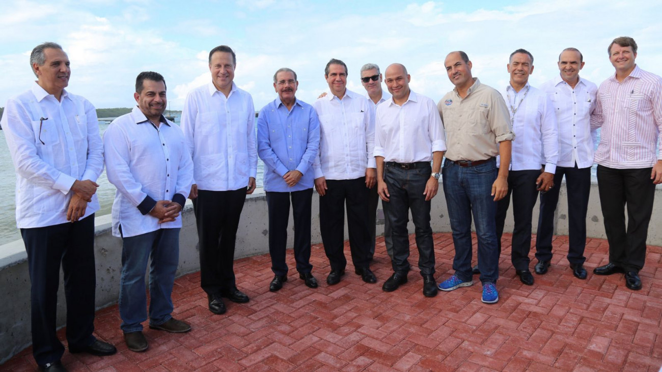 Danilo Medina y el presidente Panamá, Juan Carlos Varela en Puerto Plata
