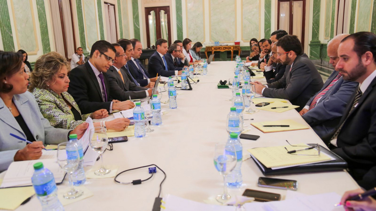 Gustavo Montalvo en la Mesa Presidencial para el Fomento de las Exportaciones