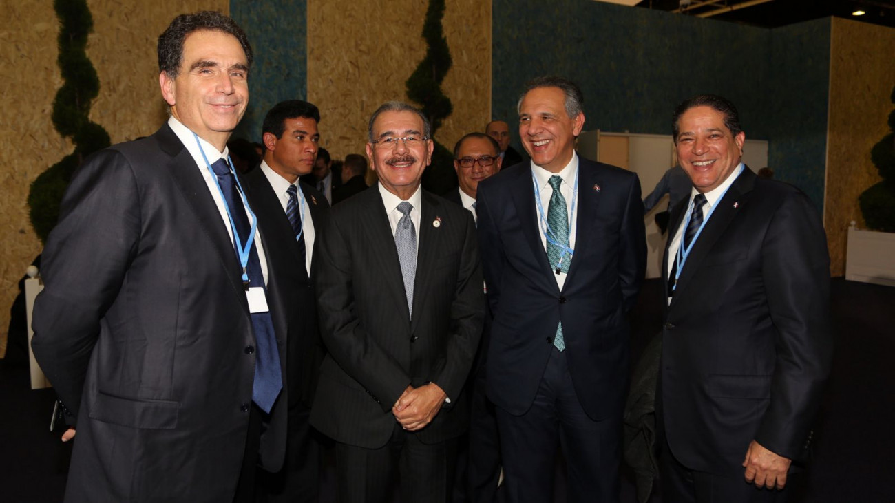 Danilo Medina en Francia