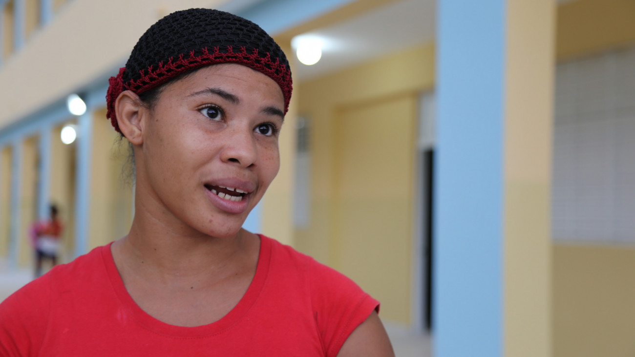 A Jennifer Félix la Escuela Básica Ercilia Pepín le cae como “anillo al dedo”. 