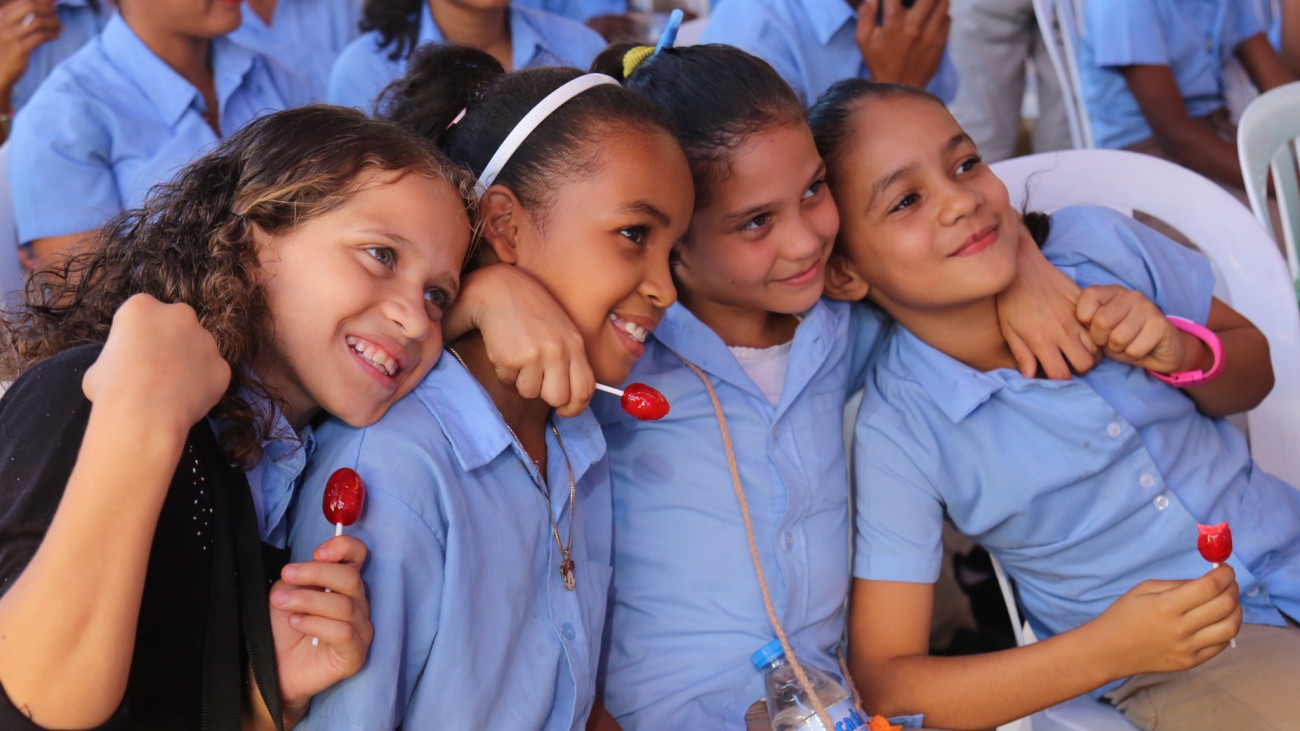 Estudiantes de la escuela