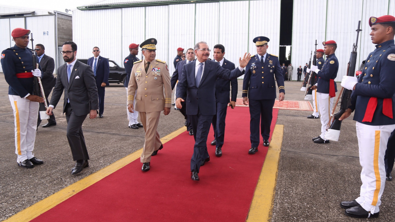 Presidente Danilo Medina sale hacia Nicaragua