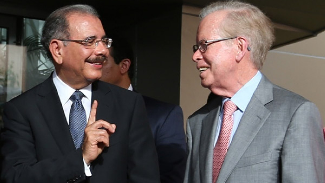 Danilo Medina y Pepín Corripio