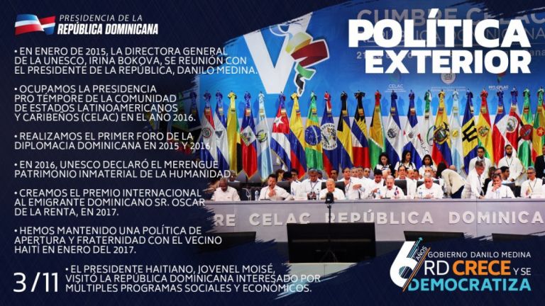 Política Exterior | Gobierno Danilo Medina