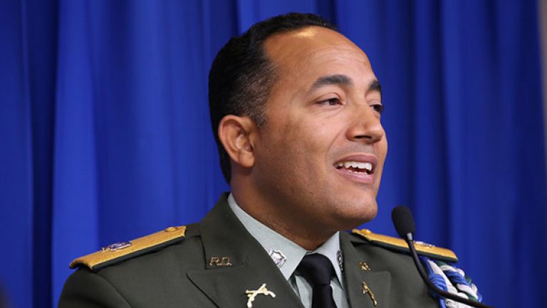 director de AMET, general de brigada Juan Gerónimo Brown Pérez