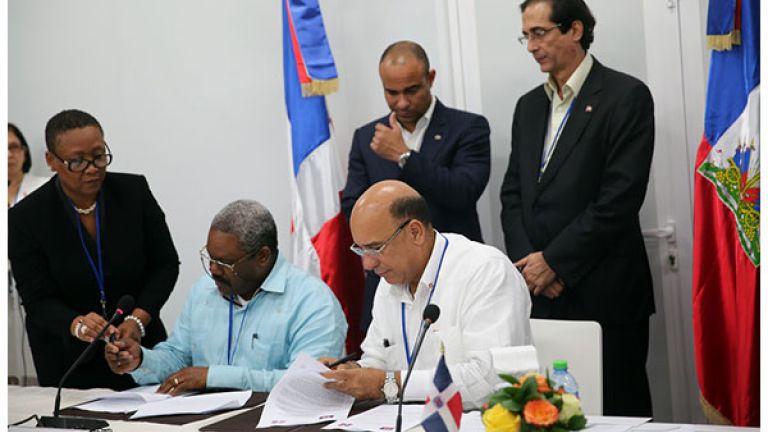 Acuerdos con Haití.