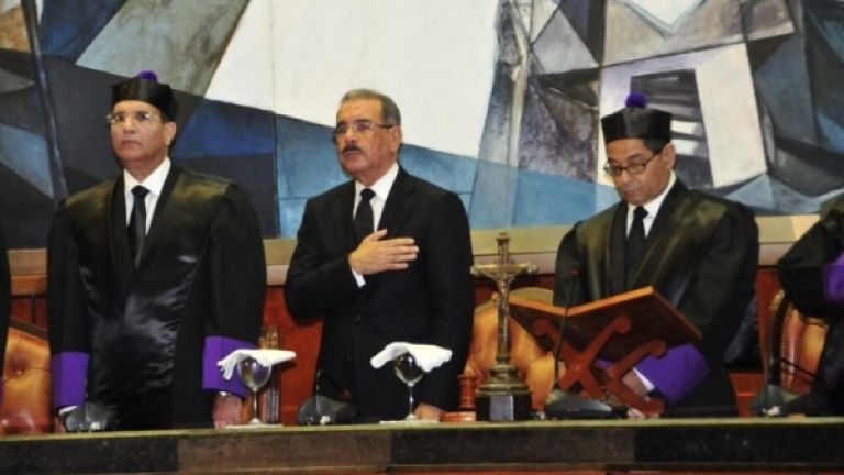 Presidente Danilo Medina encabeza actos del Día del Poder Judicial