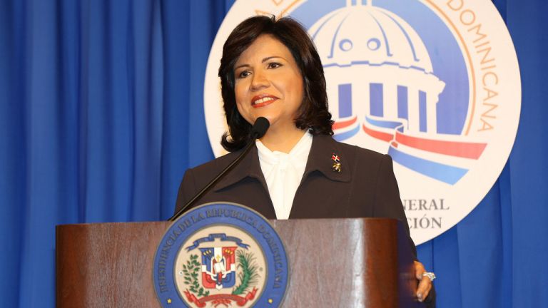 Vicepresidenta Margarita Cedeño.