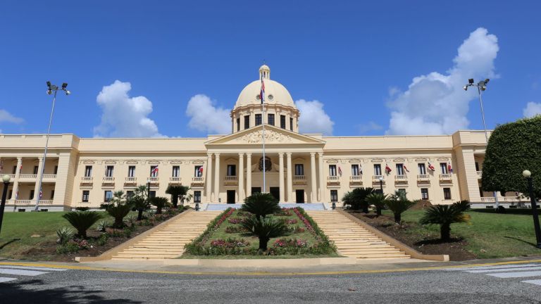 Facha frontal Palacio Presidencial República Dominicana 