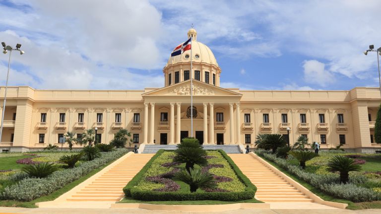 Fachada Palacio Presidencia de la República Dominicana