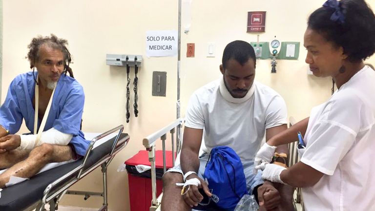 Hospitales de República Dominicana brindan atención a afectados por Irma y María en Dominica