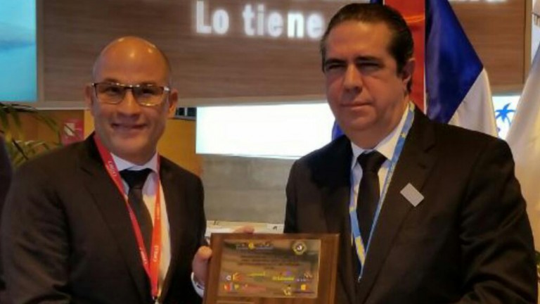 Ministro de Turismo, Francisco Javier García en Feria Internacional de Turismo (FITUR 2018)