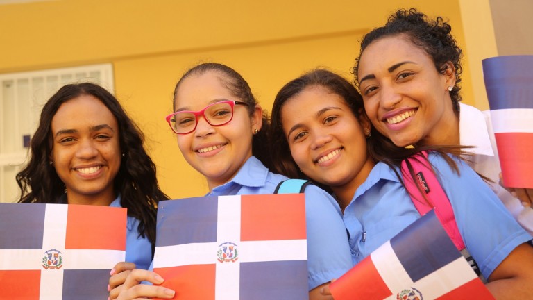 Estudiantes dominicanas