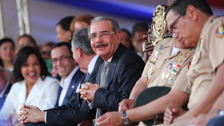  Presidente Danilo Medina encabeza desfile por 174 aniversario de la Batalla del 19 de Marzo