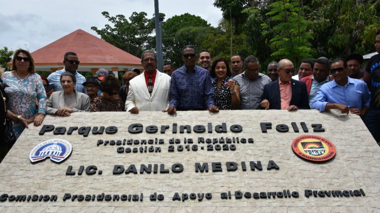 Hato Nuevo Cortés, Las Yayas: habitantes reciben con alegría el parque Gerineldo Féliz