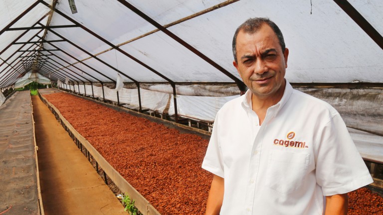 Aladino Carrasco. Productor y exportador de cacao, Monte Plata