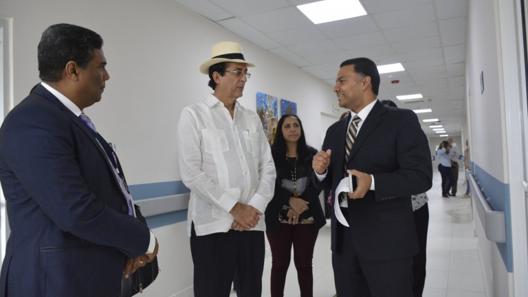 Ministro de la Presidencia, Gustavo Montalvo, supervisa nuevas instalaciones de Ciudad Juan Bosch