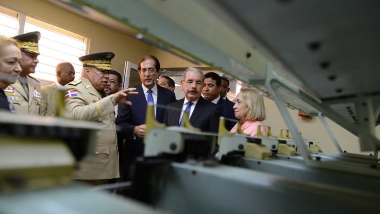 Presidente Danilo Medina entrega Segunda Industria Militar en San Cristóbal