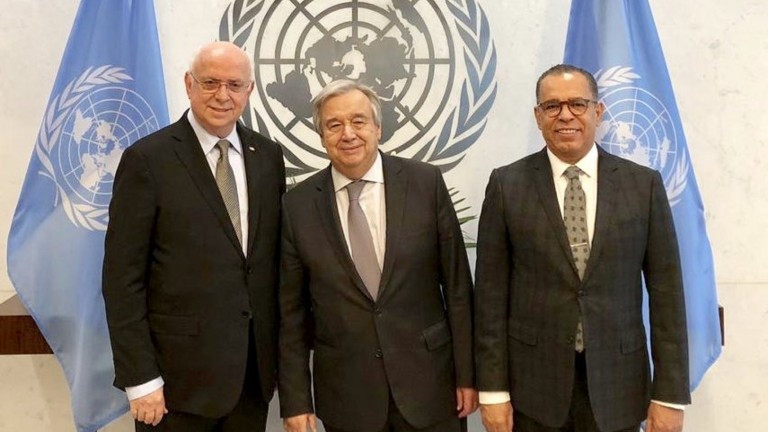 \\\\\\\\\presidencia Consejo Seguridad ONU durante enero 2019, embajador José Singer sostiene reunión de trabajo con Antonio Guterres