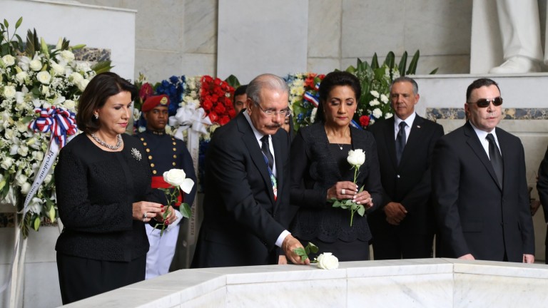 Presidente Danilo Medina rinde tributo a Padres de la Patria, en 175 aniversario Independencia Nacional