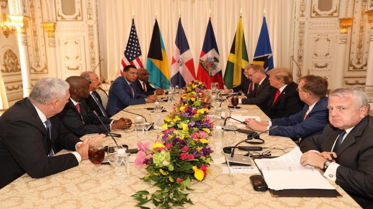 John Bolton (20025), consejero de Donald Trump (20026), valora reunión con líderes del Caribe 