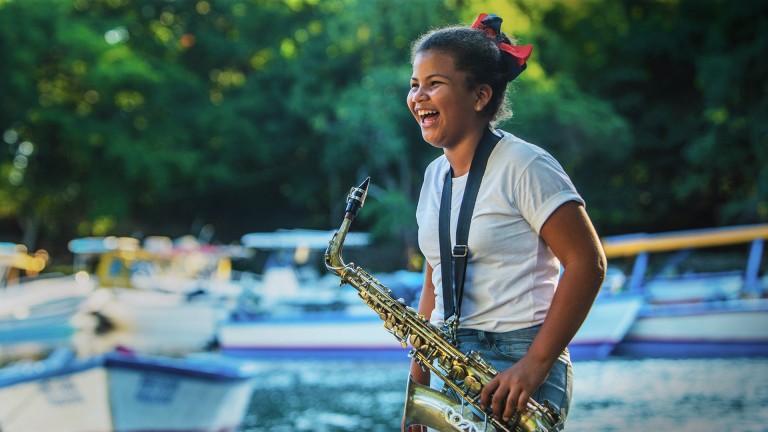 Escuelas Libres: La música es paz y alegría