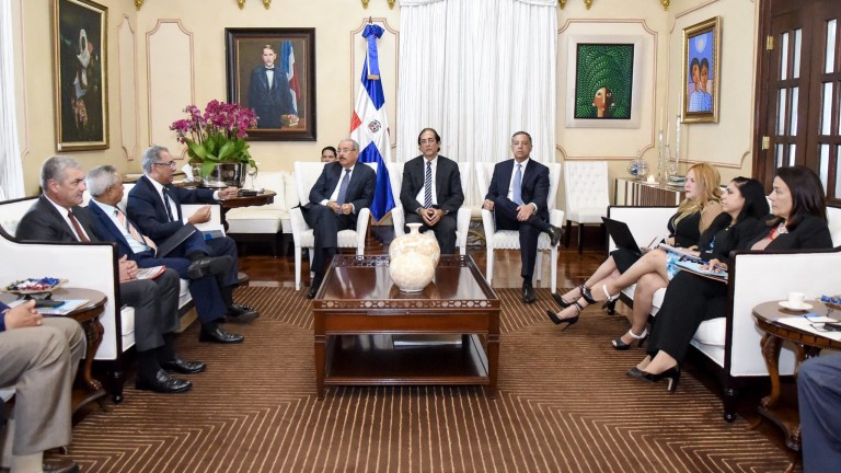 Reunión en Palacio Nacional, Comité Fiduciario Ciudad Juan Bosch