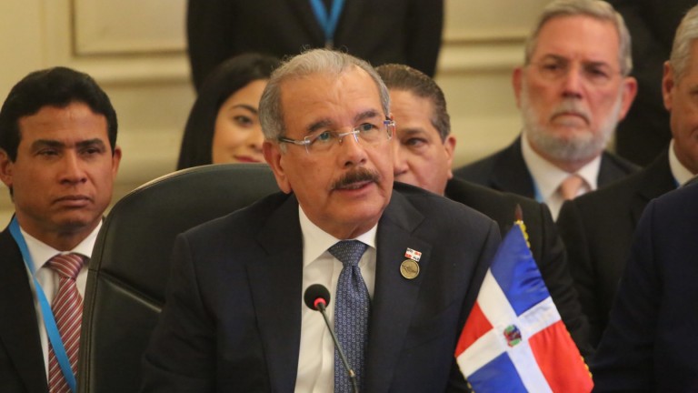 Danilo Medina en  LIII Reunión de Jefes de Estado y de Gobierno del SICA, Guatemala