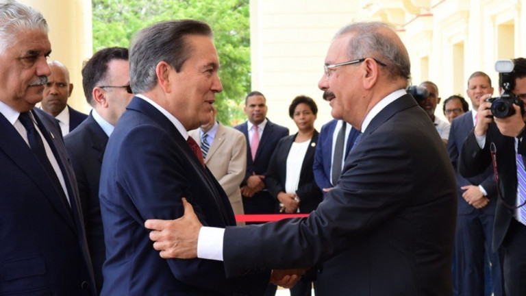 RD y Panamá renuevan lazos de amistad: Danilo Medina ofrece cálido recibimiento en Palacio Nacional a presidente electo, Laurentino Cortizo