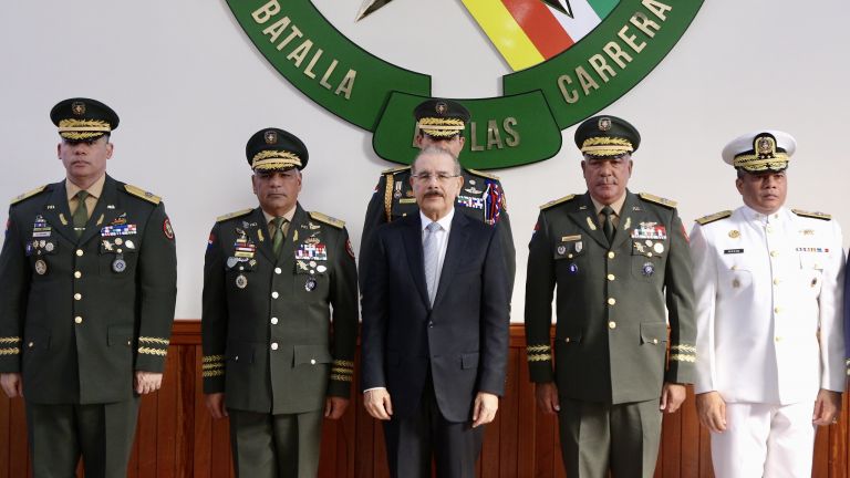 Danilo Medina en la Quincuagésima Octava Promoción de Cadetes