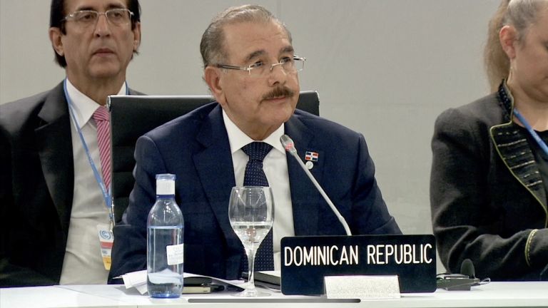 Danilo Medina en la COP25
