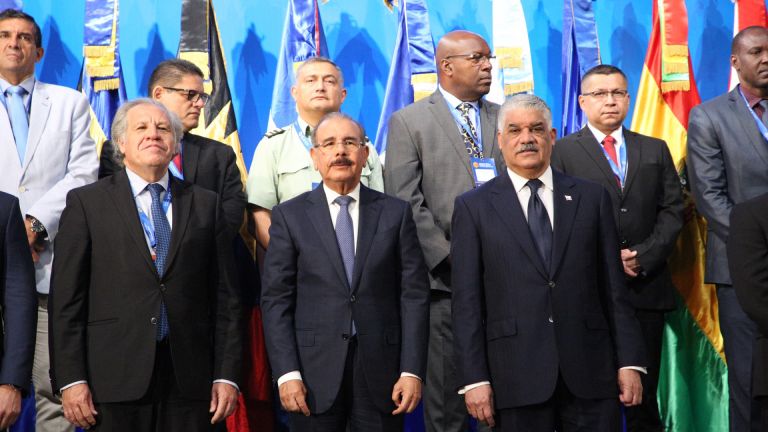 Danilo Medina en la  IV Reunión de las Políticas Penitenciarias y Carcelarias de la OEA