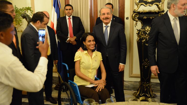  Danilo Medina felicita a los periodistas en su dia 