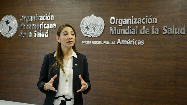 Alma Morales, representante OPS/OMS en RD 