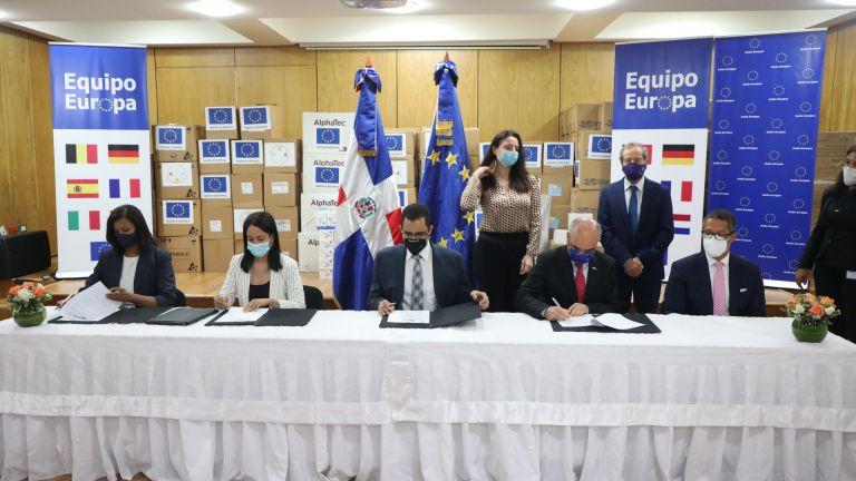 UE hace donación a República Dominicana