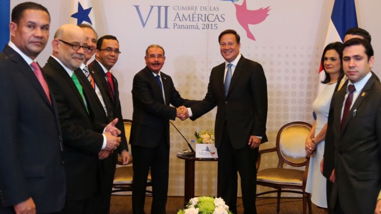 Danilo Medina en Panamá 