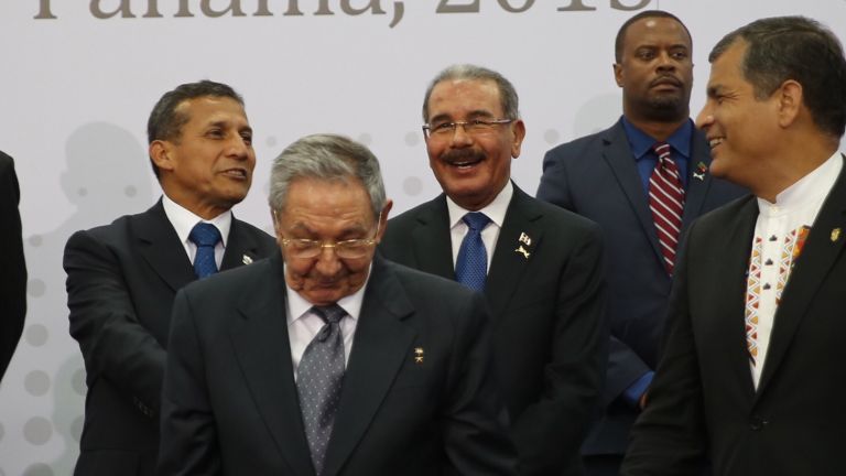 Danilo Medina en la VII Cumbre de las Américas,