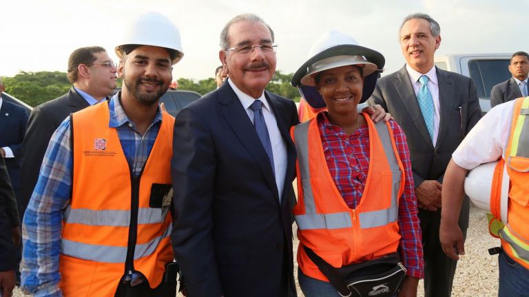 Danilo Medina en La Nueva Barquita 