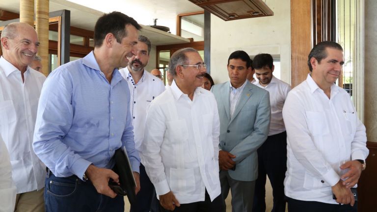 Danilo Medina en Río San Juan 